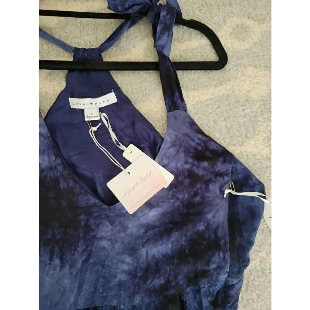 LOYAL HANA RIO NURSING DRESS NWT M